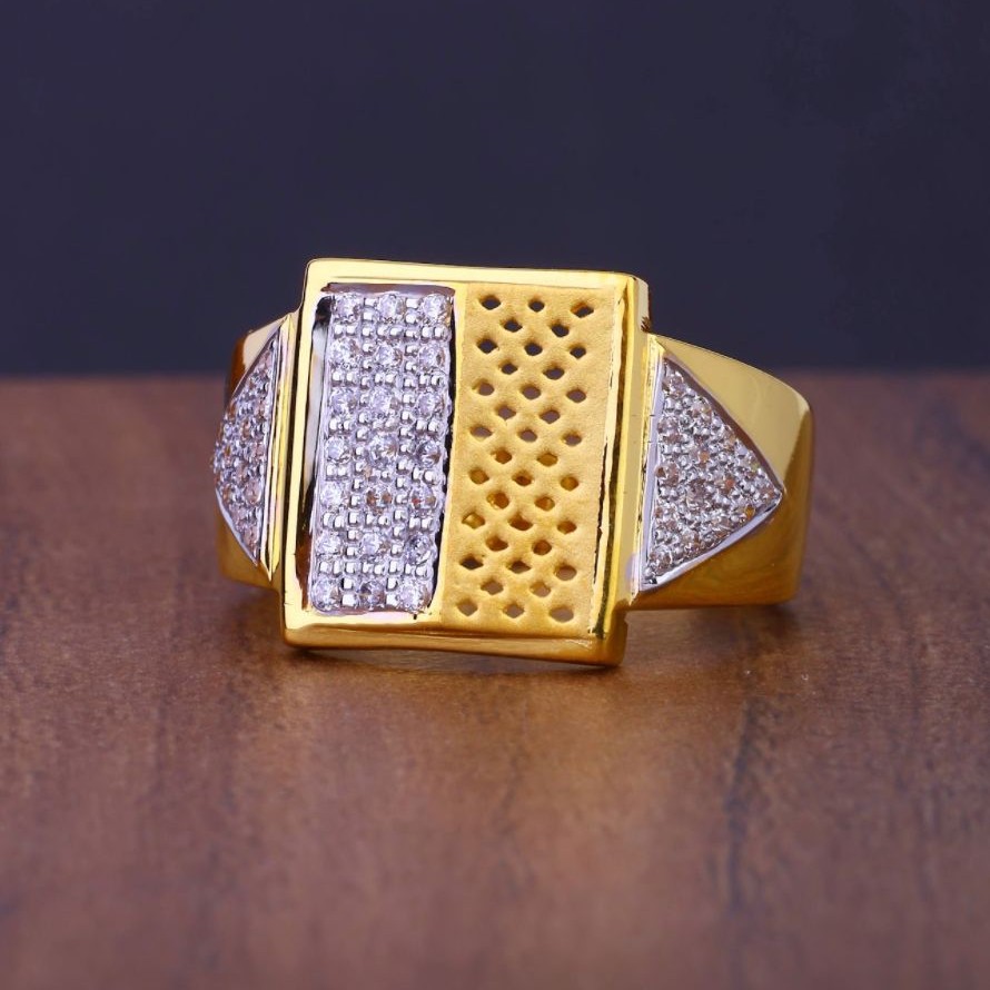 22K Gold Attractive Ring For Men