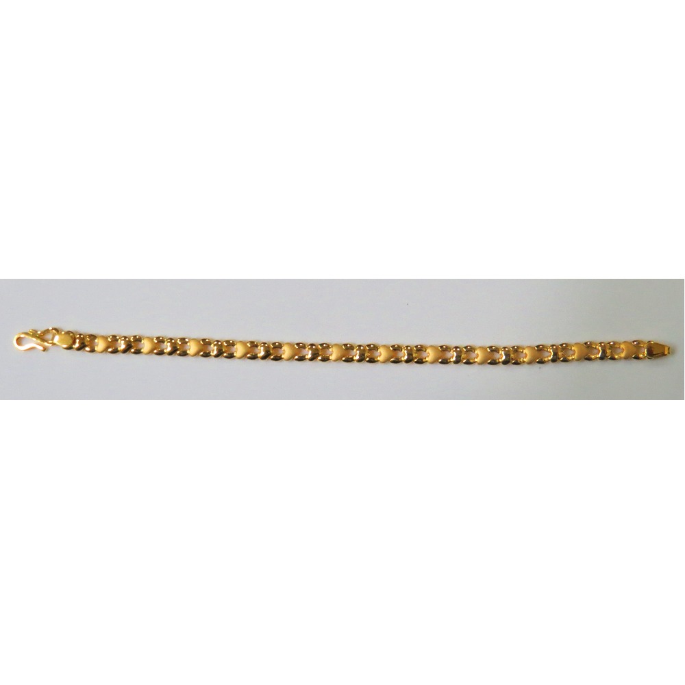 22kt Gold Cz Casting Ladies Bracelet