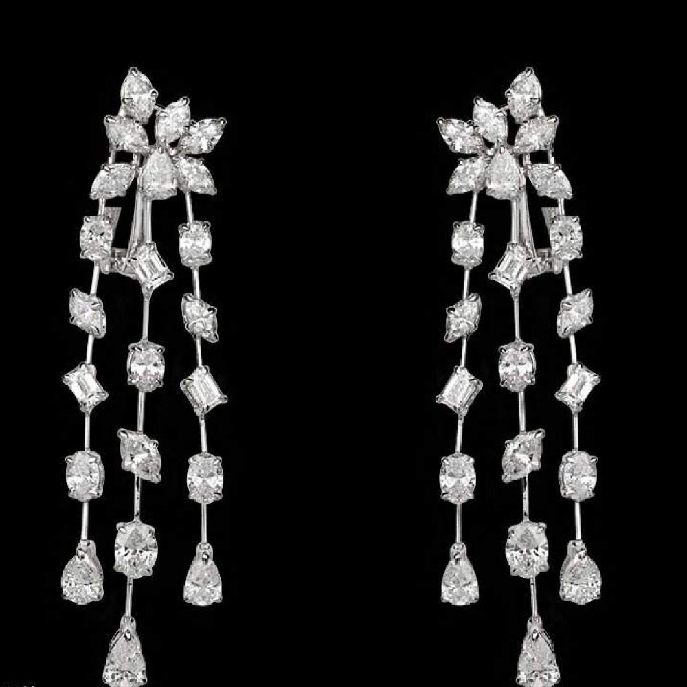 Buy quality Diamonds Earrings JSJ0107 in Hyderabad
