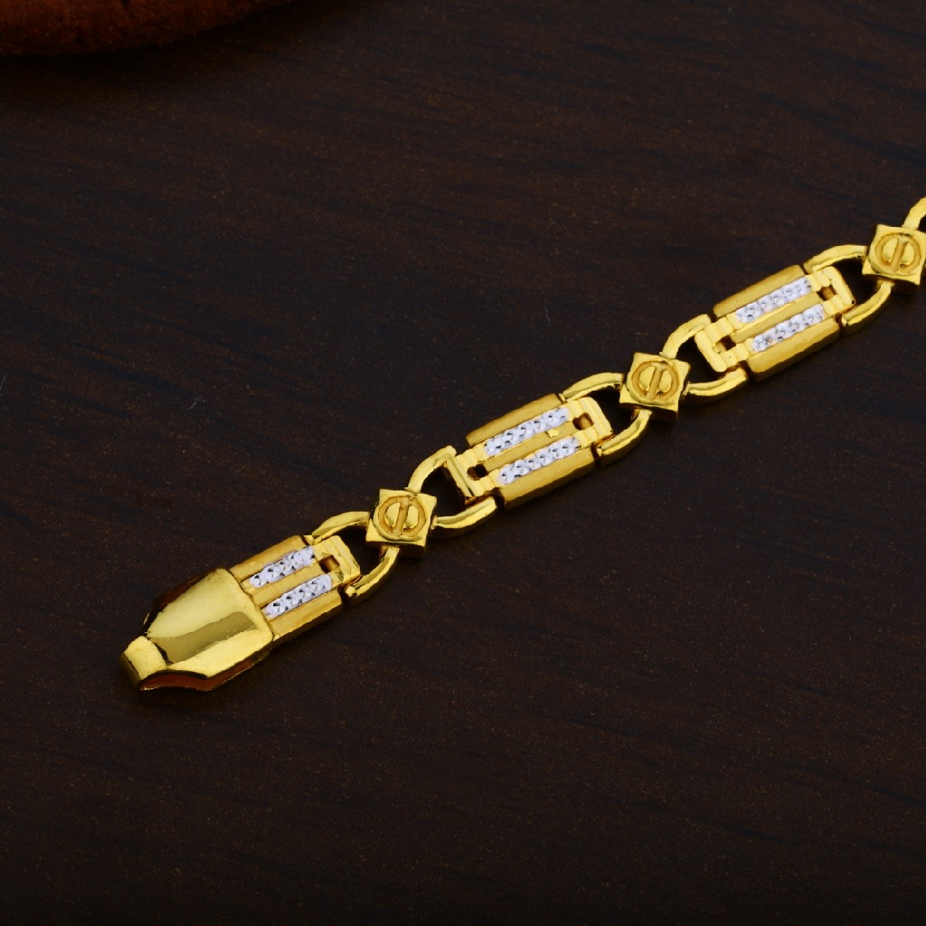 Gold Chain Bracelet Designs Malabar Mens Bracelet Malabar Gold - Main Image