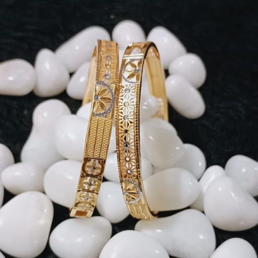 22K Gold CNC Cut Copper Kadli