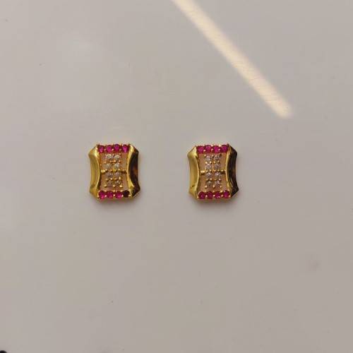 Gold Modern Earring