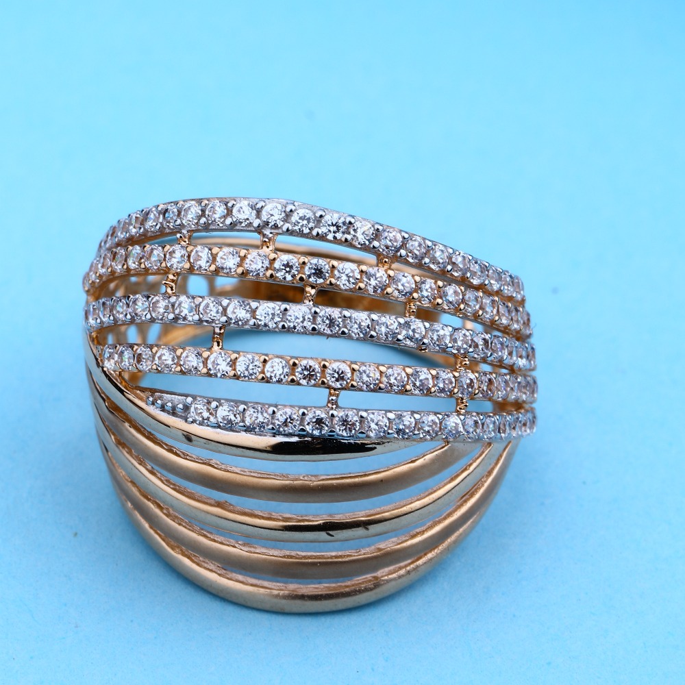 18KT rose Gold Antique Design Ring 
