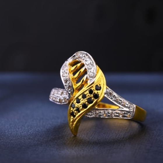22 carat gold ladies delicate rings RH-LR674
