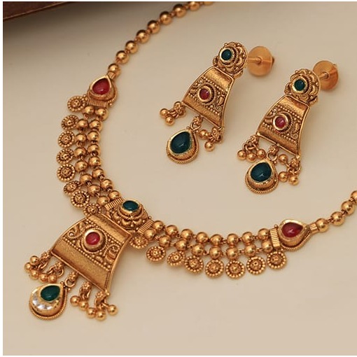 Antique Necklace Set 916