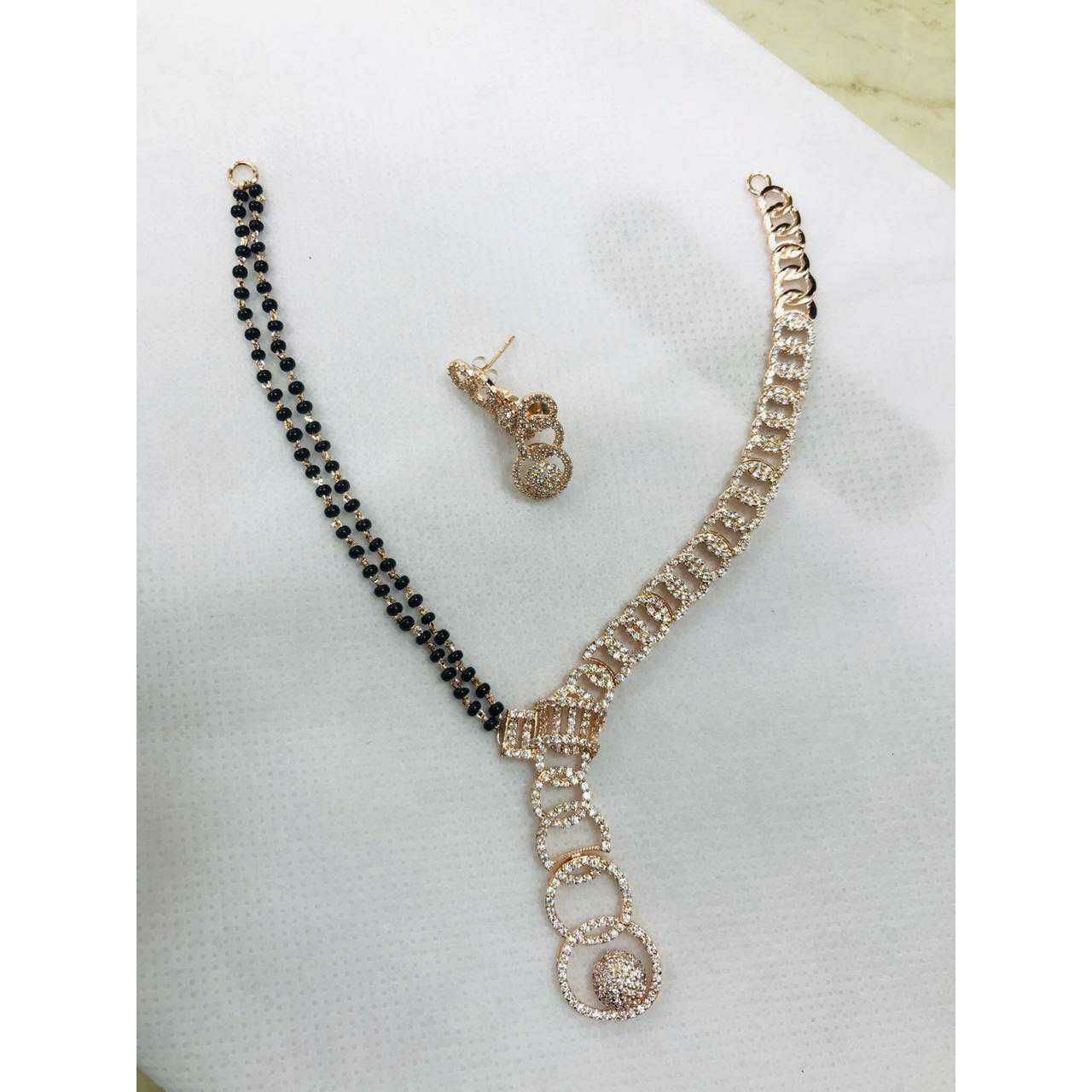 Half mangalsutra online half chain