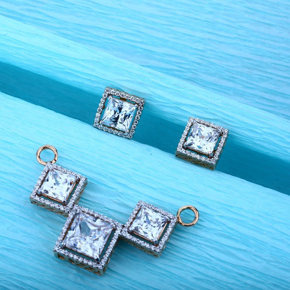 18CT Rose Gold Hallmark Gorgeous  Mangalsutra Pendant Set RMPN04