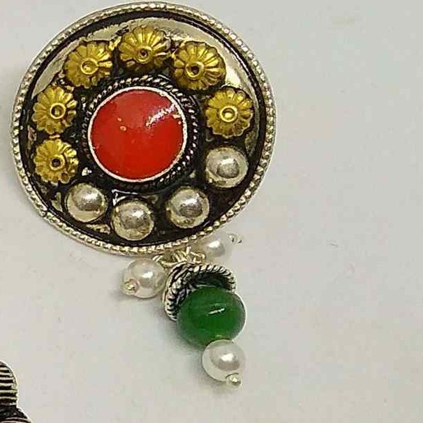 925 sterling silver Traditional Antique pendant set with earring