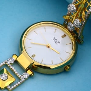 750 Rose Gold Delicate Ladies Watch LW19