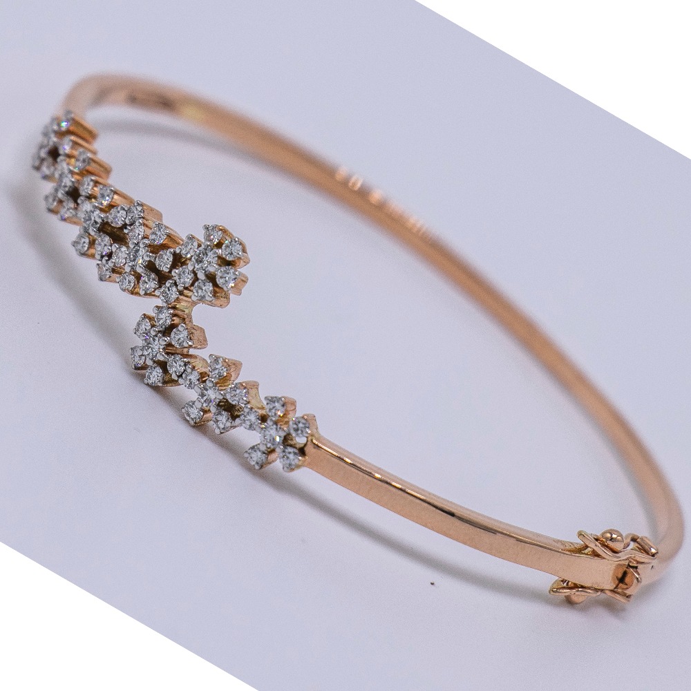 14K gold diamond bracelet agj-br-69