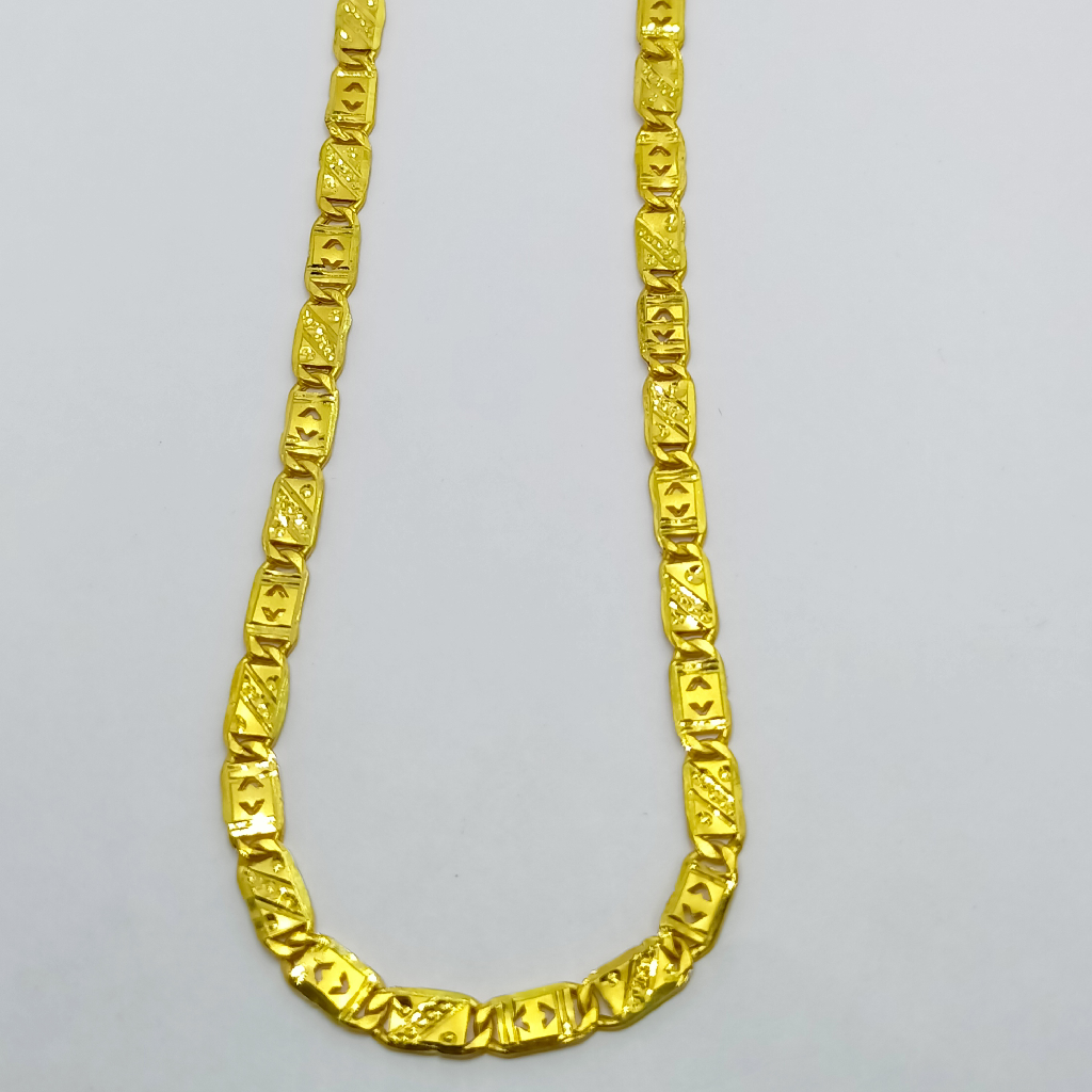 916 hollow Stylish  navabi gold chain