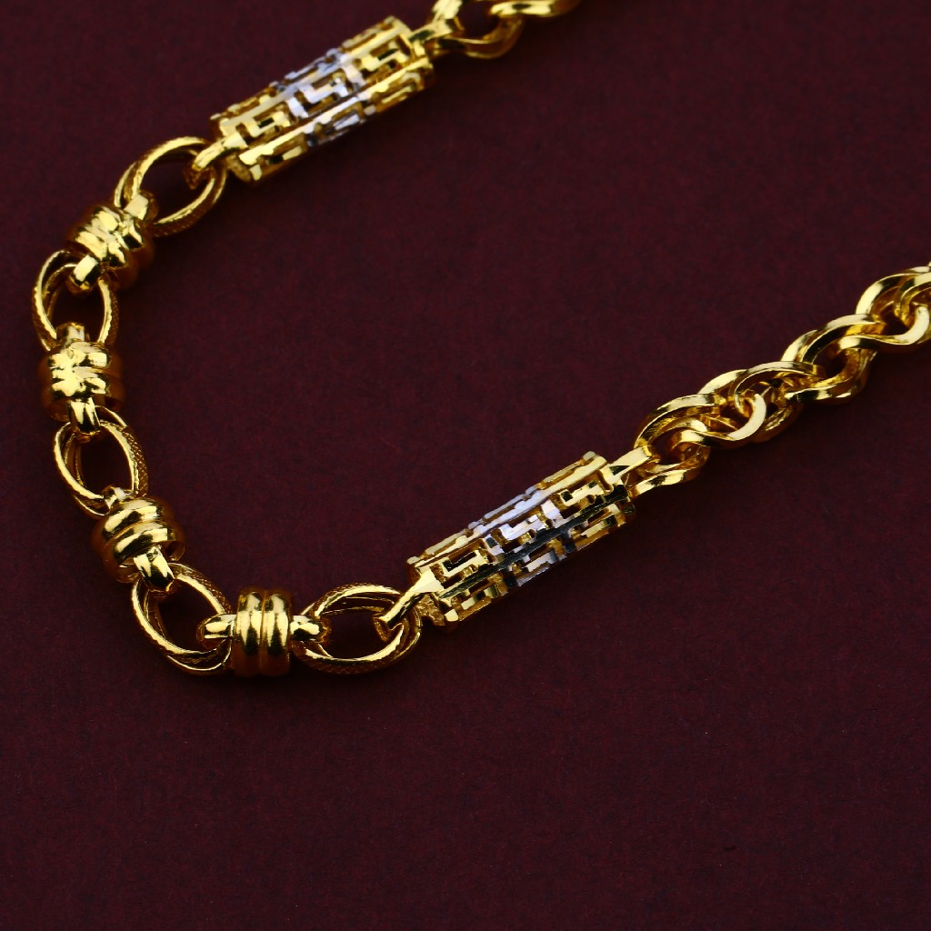 Buy quality Men's Designer 22K Turkey Gold Chain - MTC42 in Ahmedabad