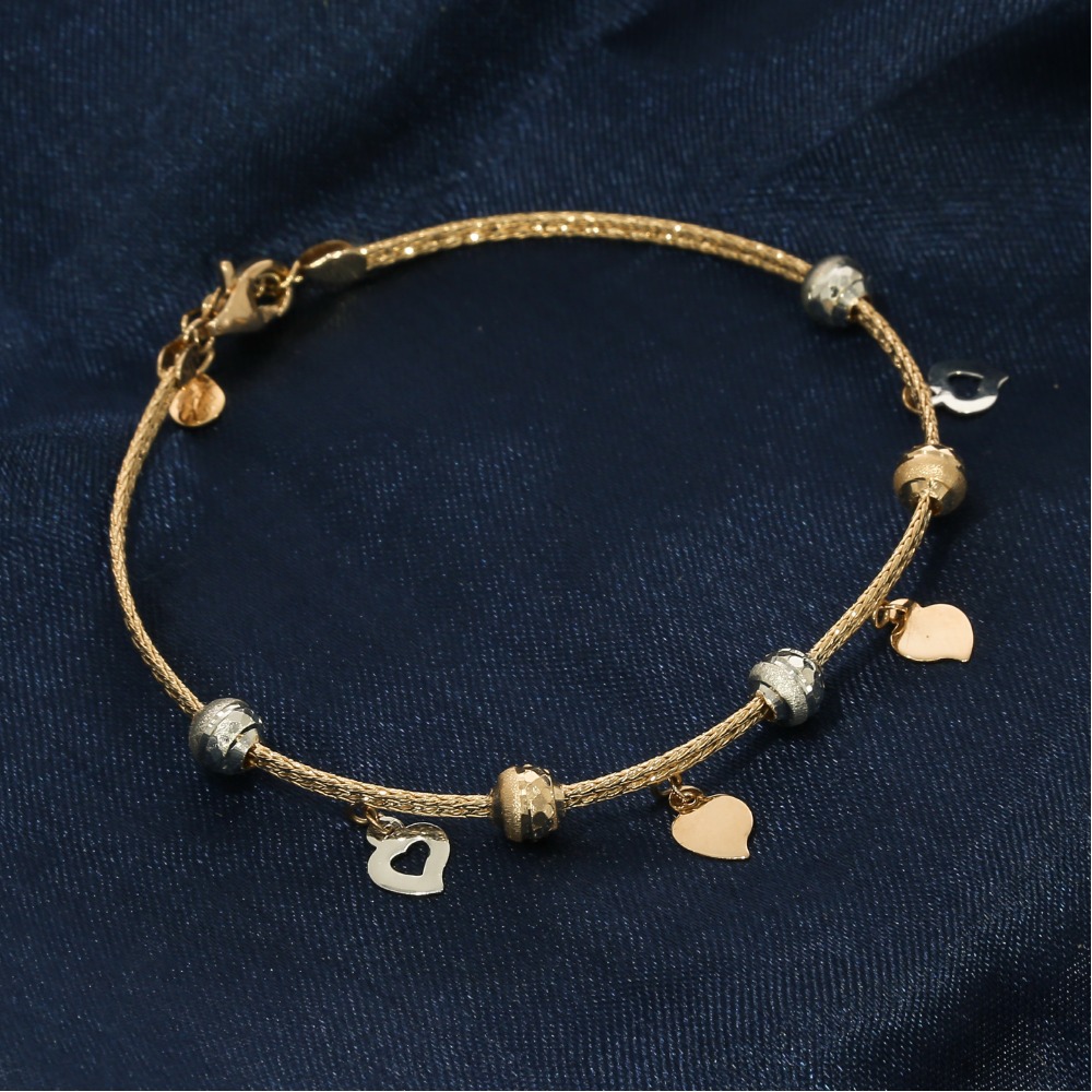 Glamorous bracelet design in rose gold 18kt