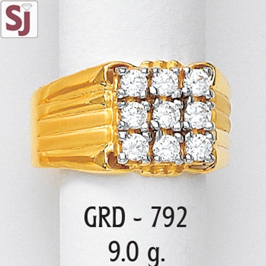 Gents Ring Diamond GRD-792