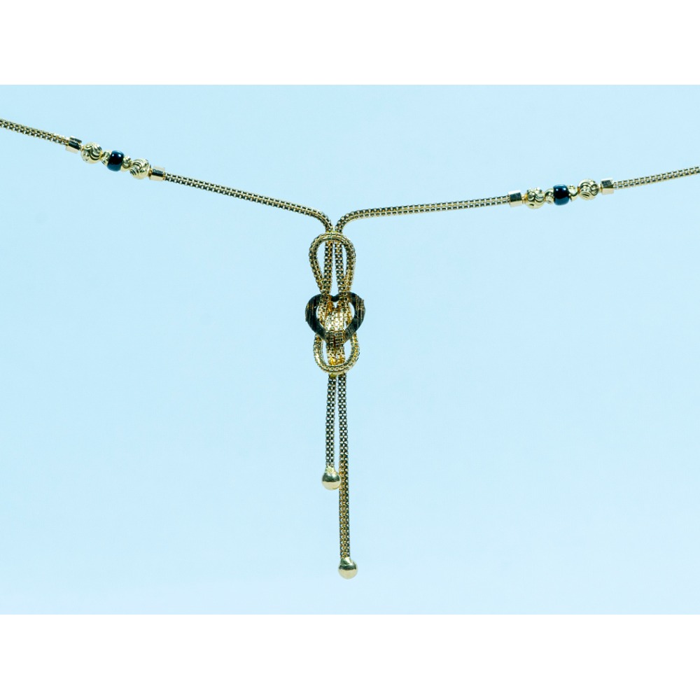 Delicate Gold Mangalsutra MS-910