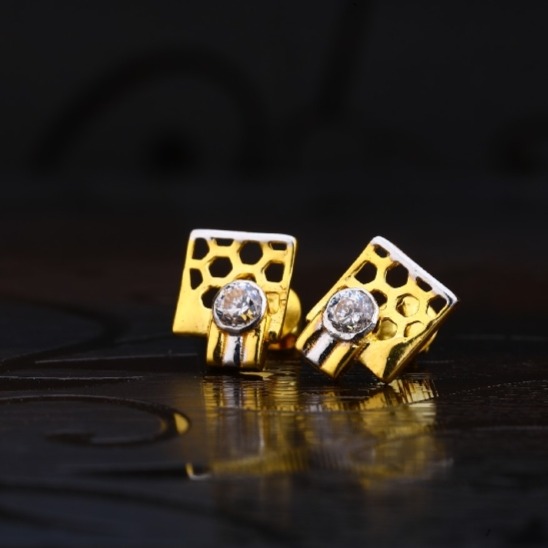 22 carat gold ladies earrings RH-LW493