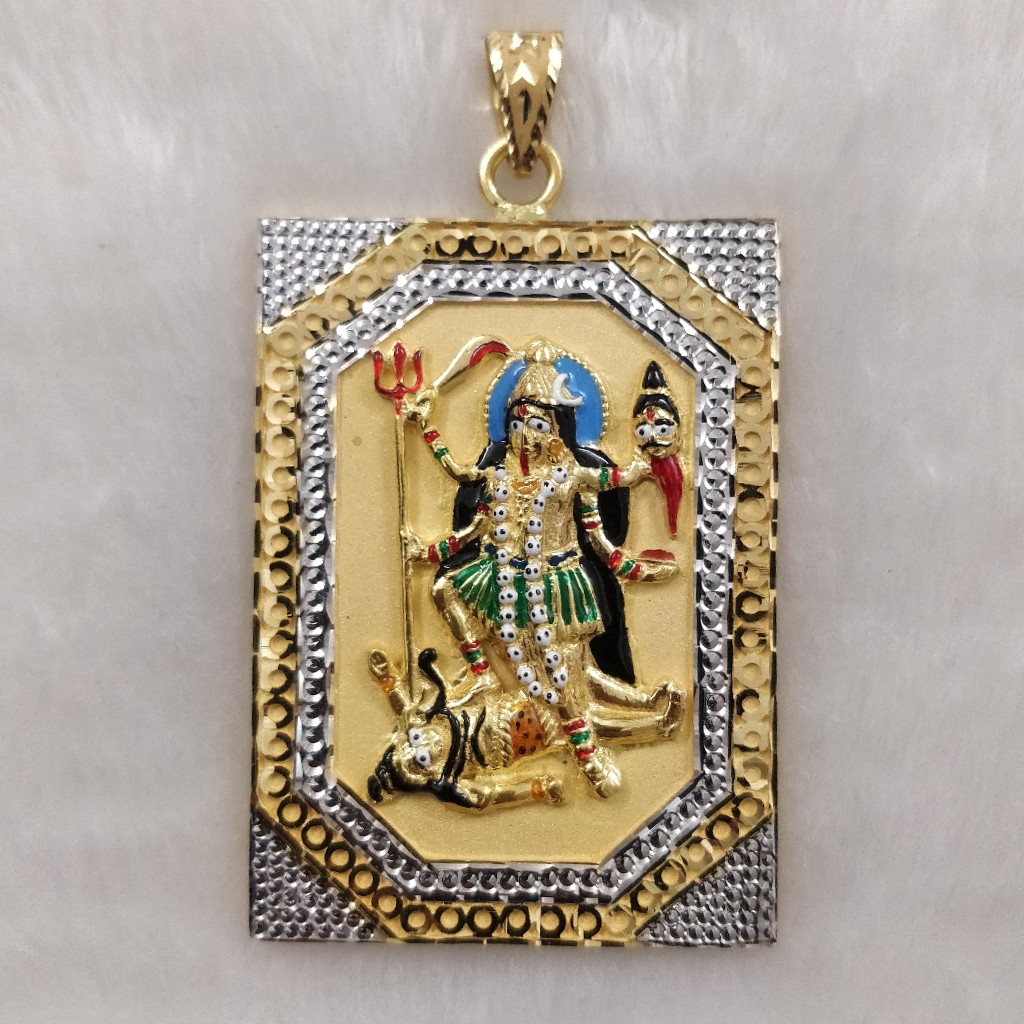 Buy quality 916 Gold Fancy Gent's Mahakali Maa Pendant in Ahmedabad