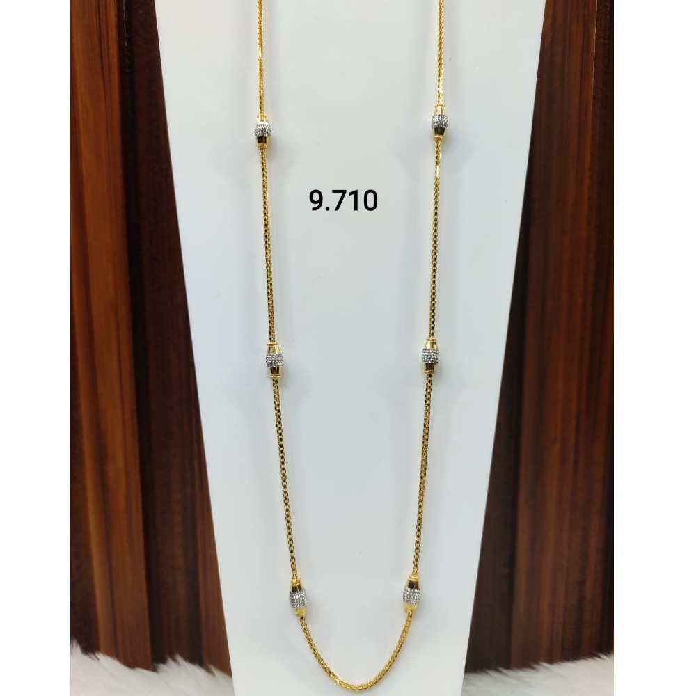 22 carat gold ladies chain RH-LC195