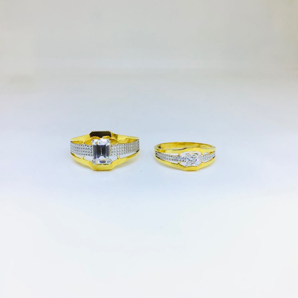 DESIGNING FANCY GOLD COUPLE RINGS