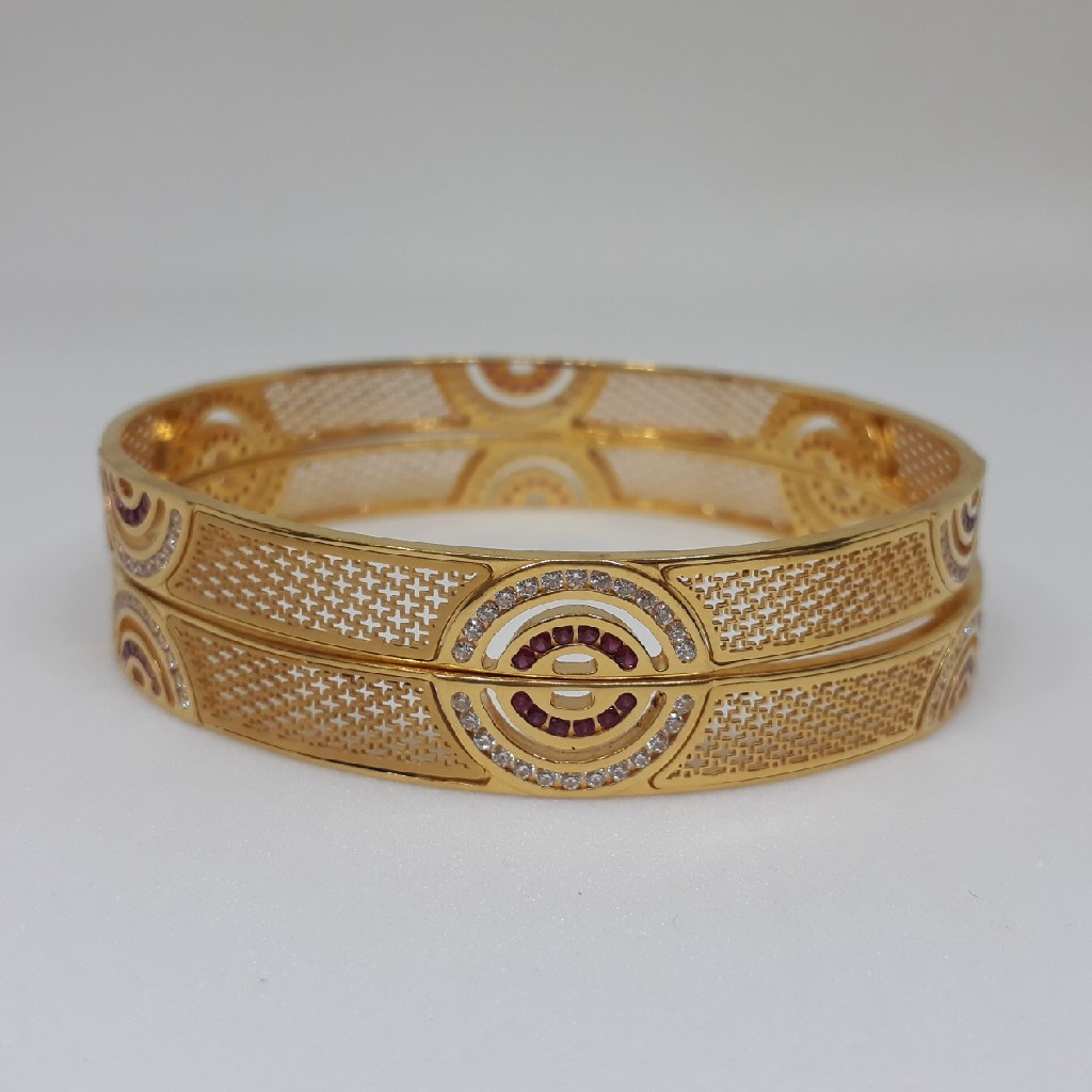 916 Diamond Gold Bangle bg/95/26