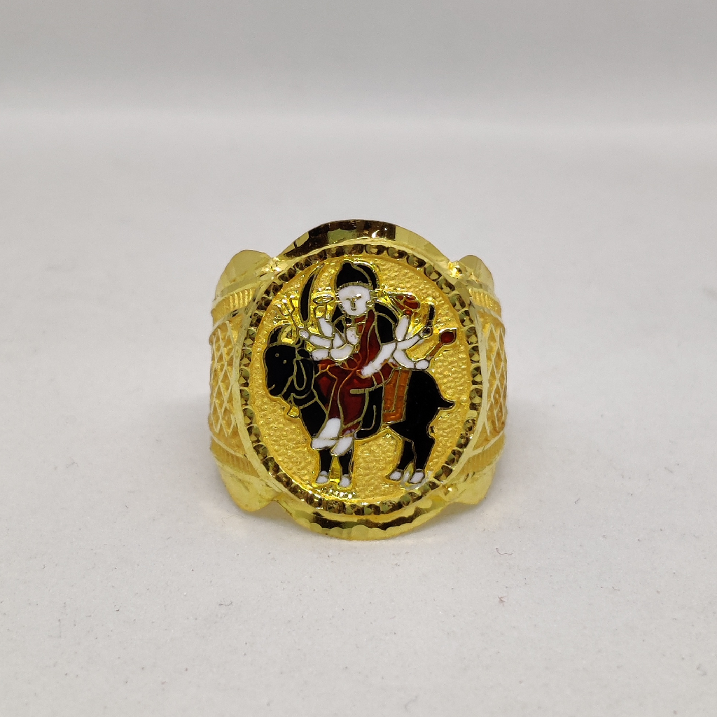 916 Gold Fancy Gent's Meladi Maa Ring