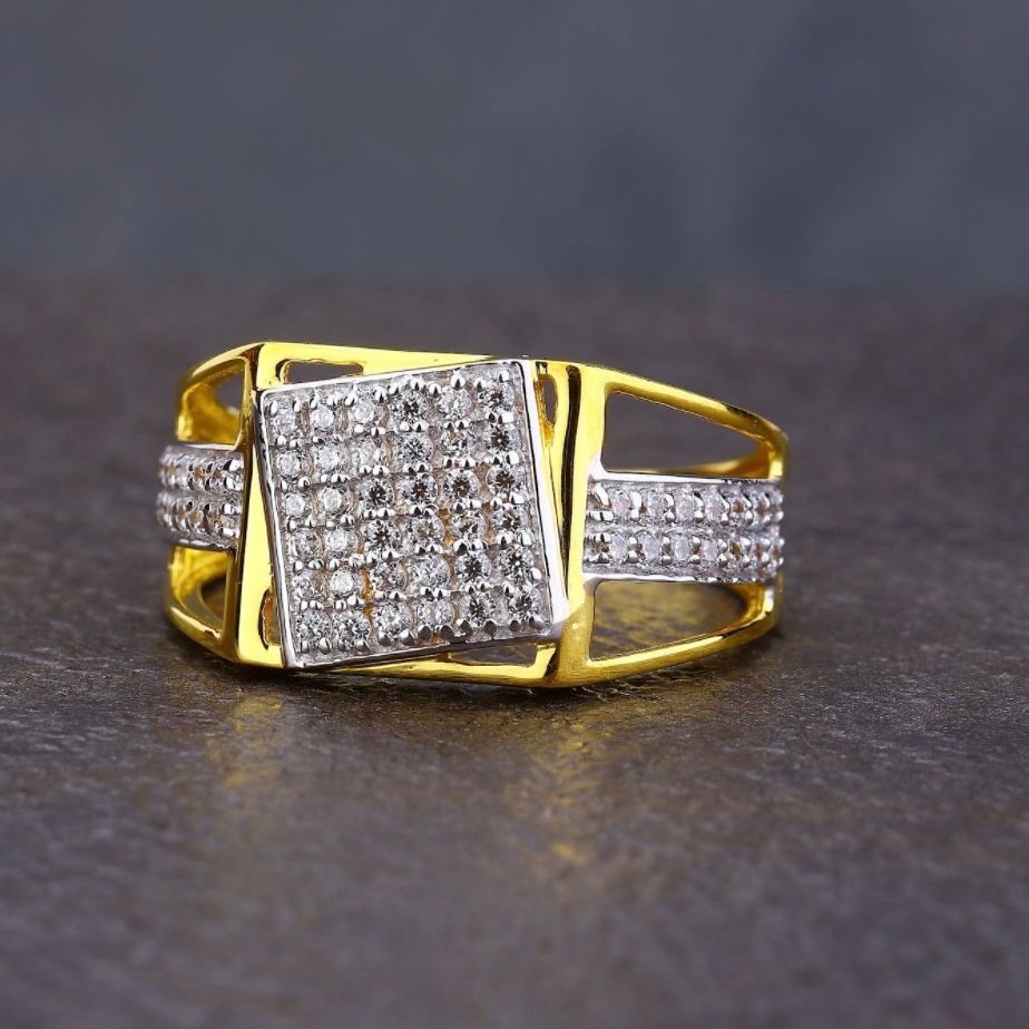 916 Gold Fancy Colorful Ring