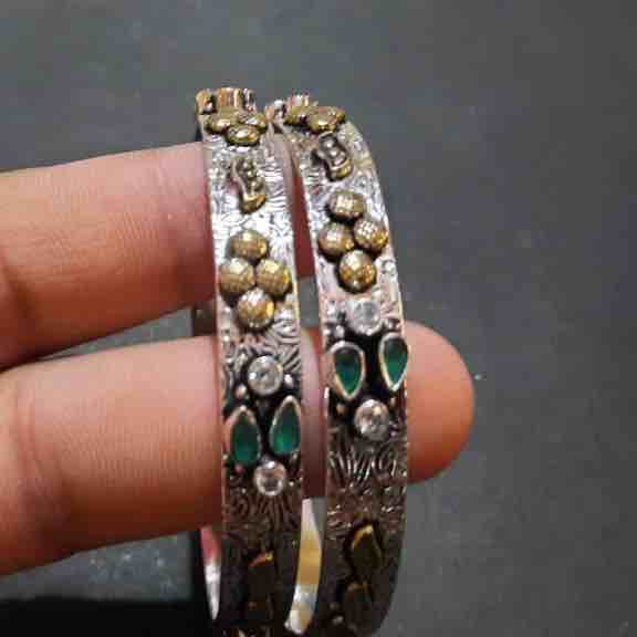 925 sterling silver antique bangles