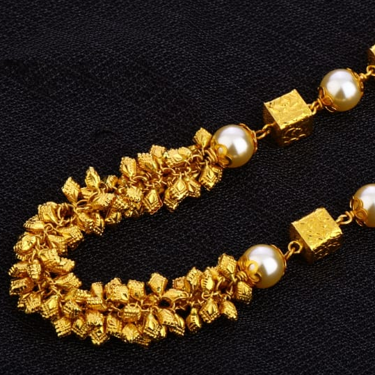 916 Gold Antique Fancy Ladies Chainmala AC169