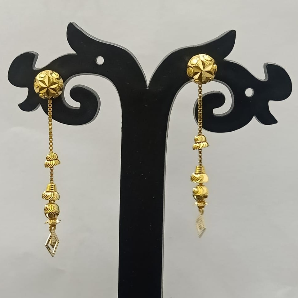 18CT gold hallmark new design soidora earring