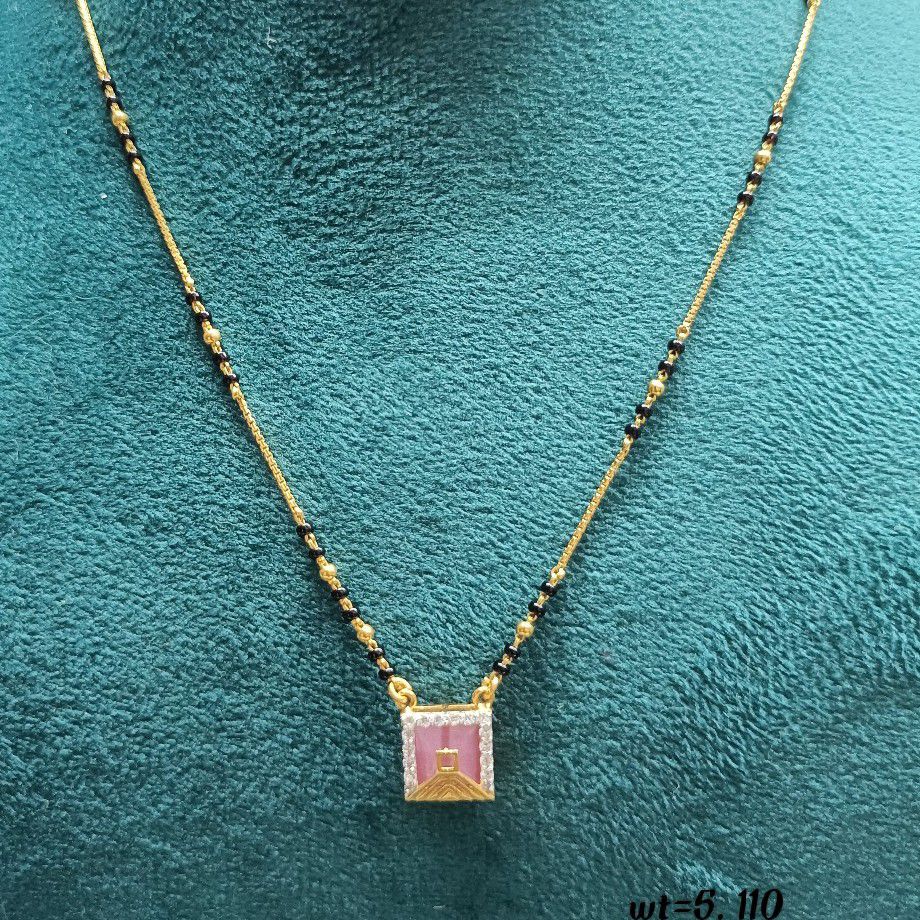 916 Mangalsutra Dokiya Gold