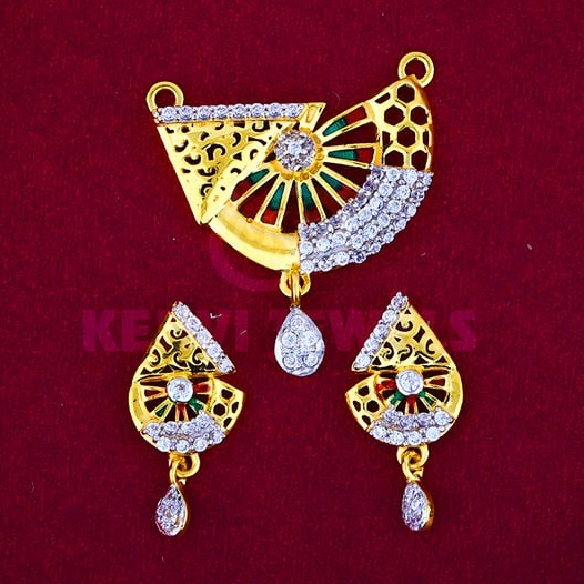 916 Gold Mangalsutra Pendal with Butti MSP-009