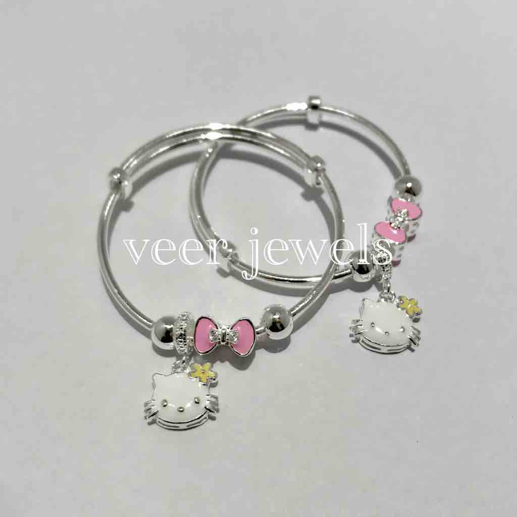 99.9 sterling silver Baby kadli