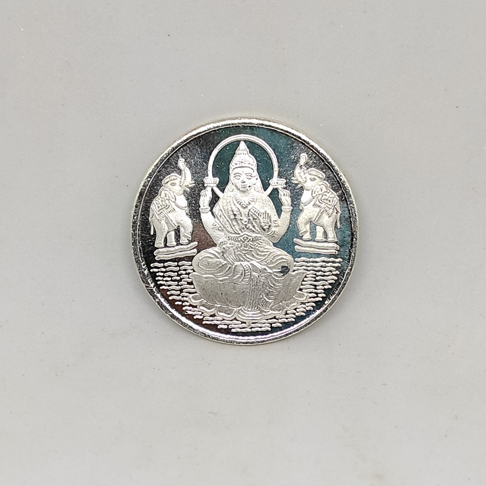Silver Lakshmiji Coin
