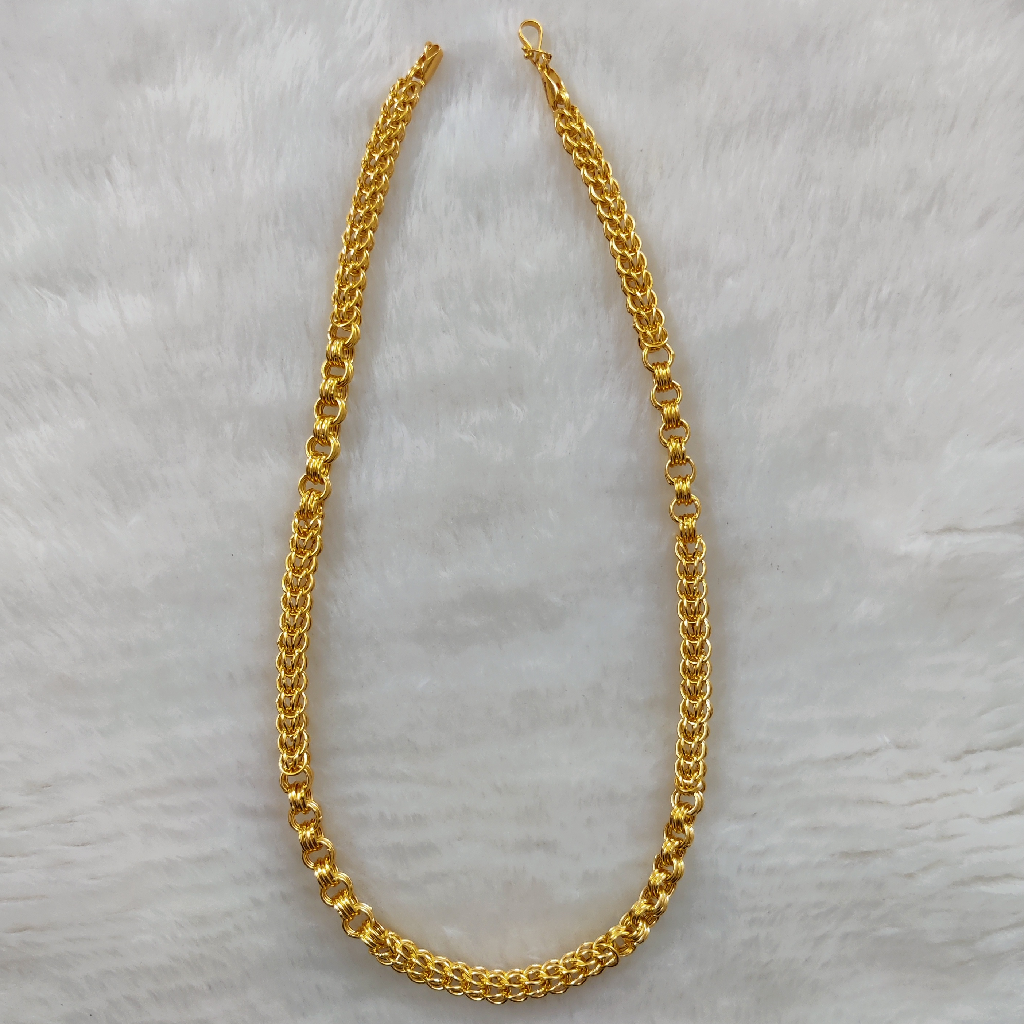 916 gold fancy gent's chain