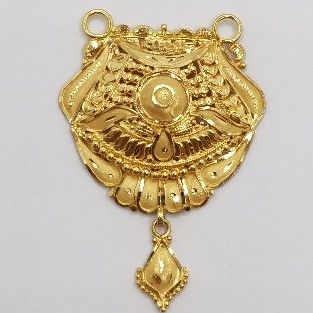 10 gram deals gold mangalsutra pendant