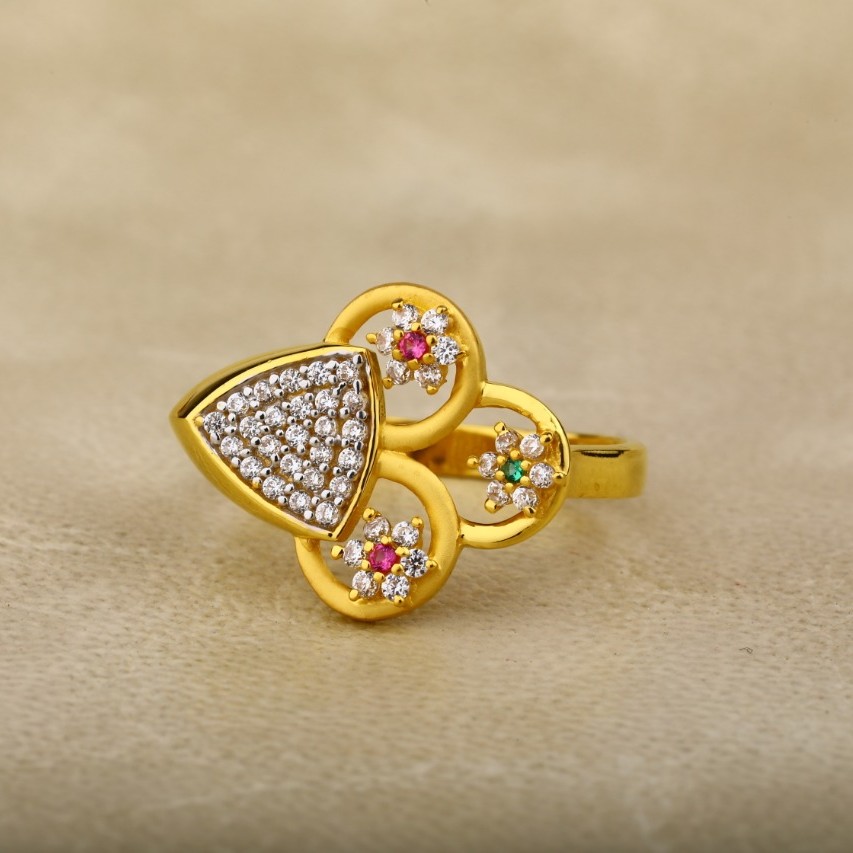 Ladies ring 916 cz