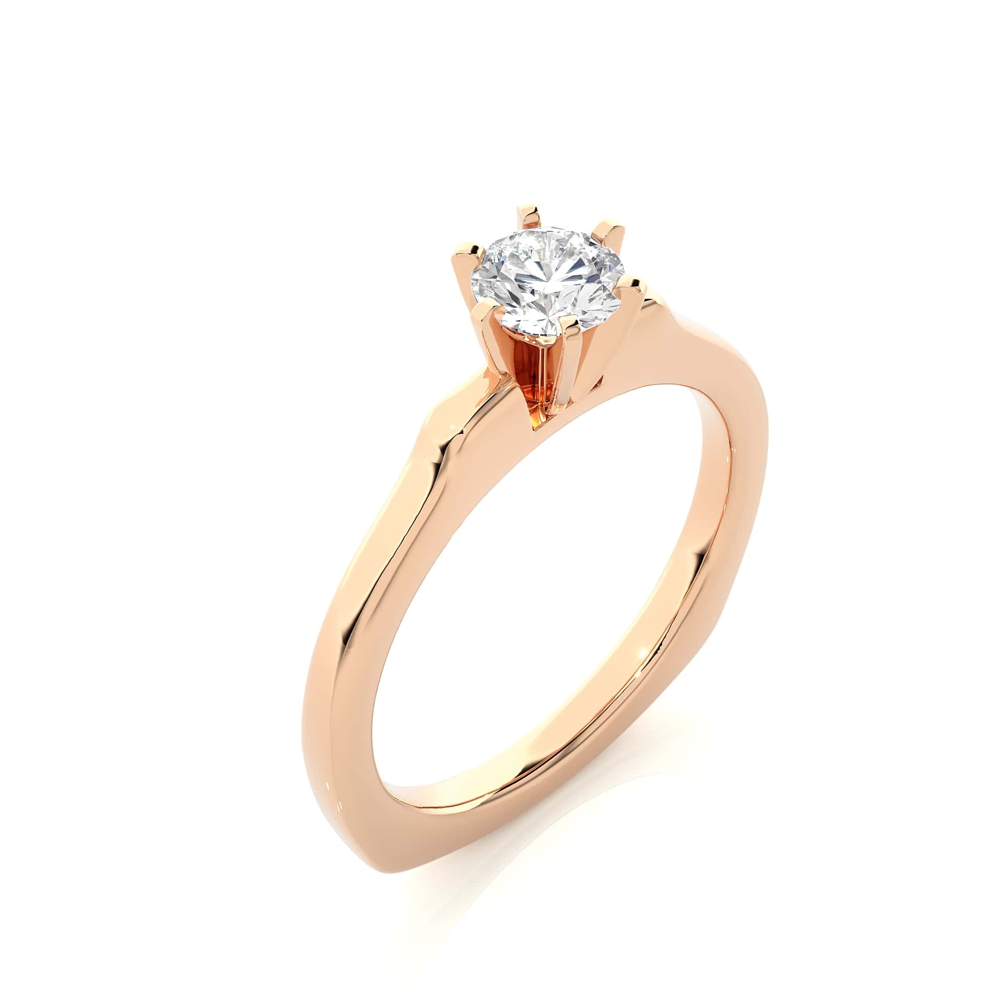 Solitaire Ring 18K Gold