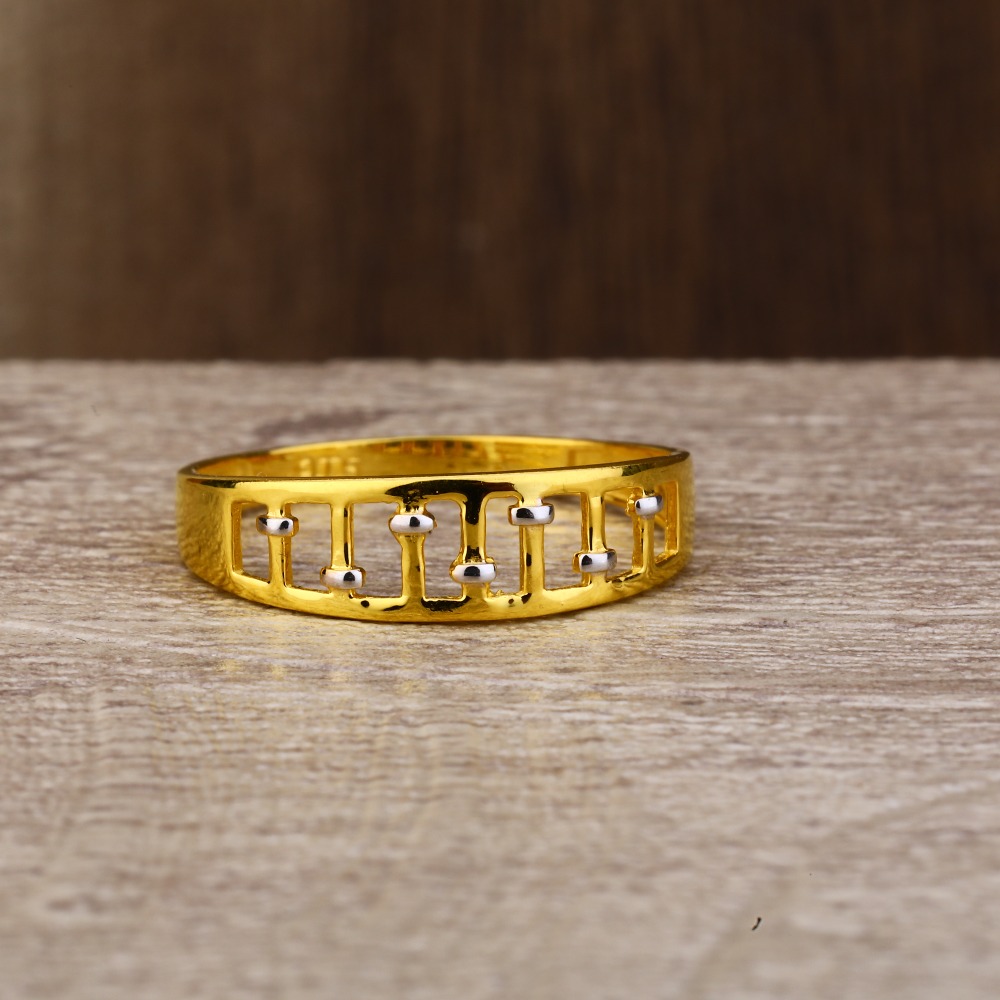 Ladies 22K Gold Designer Thumb Ring -LPR149