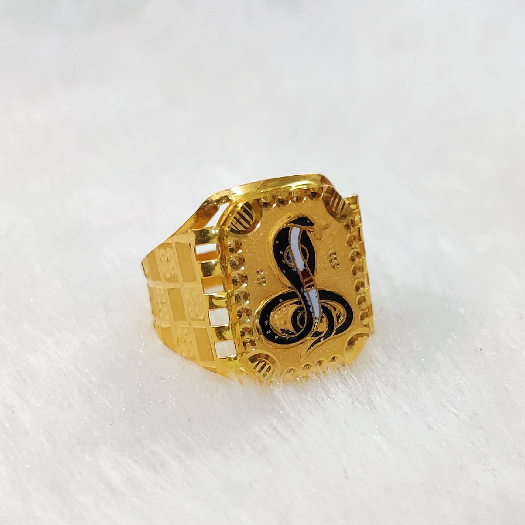 1 GRAM GOLD PLATING RAJWADI NAZRANA RING FOR MEN DESIGN A-199 – Radhe  Imitation