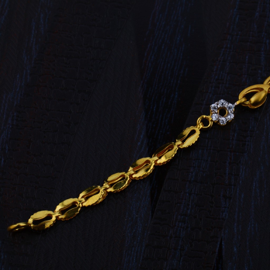 Ladies 916 Gold Bracelet-LB76