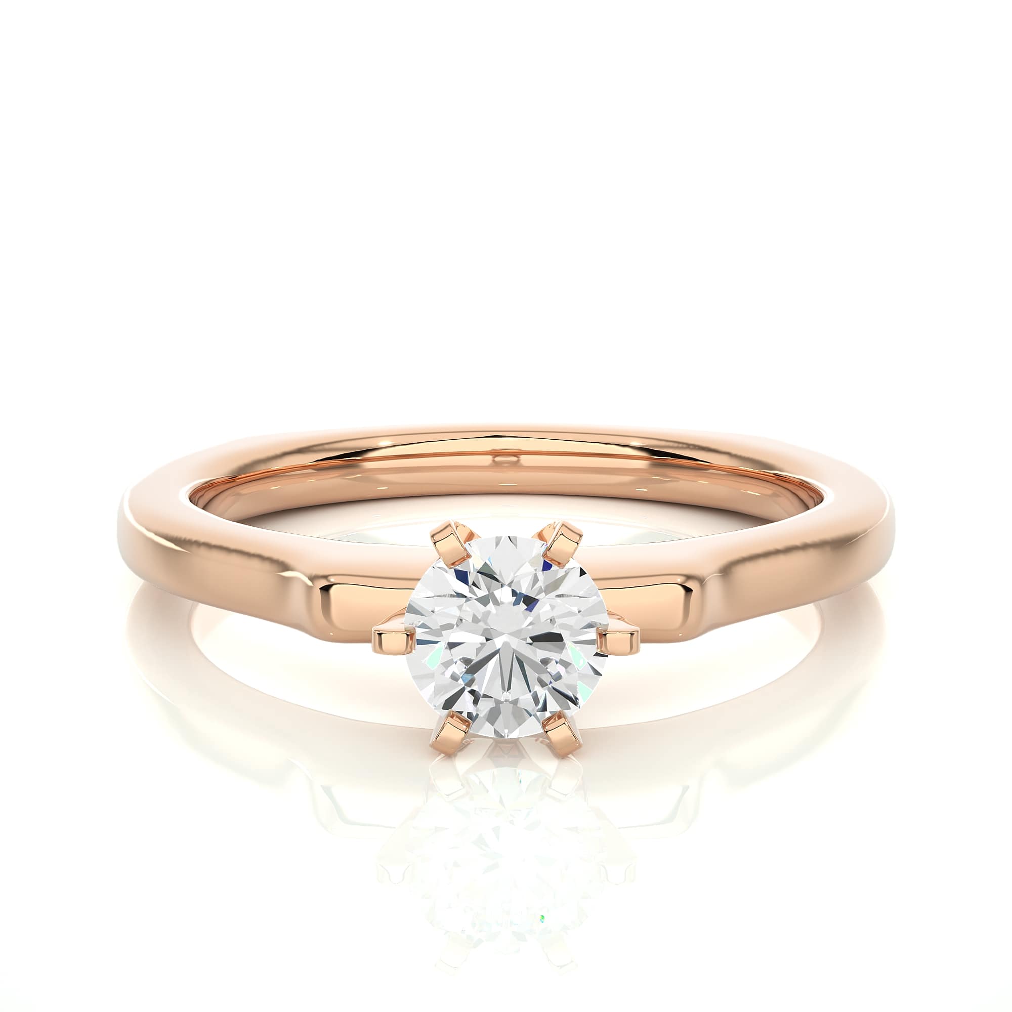 Fancy Solitaire Ring RG