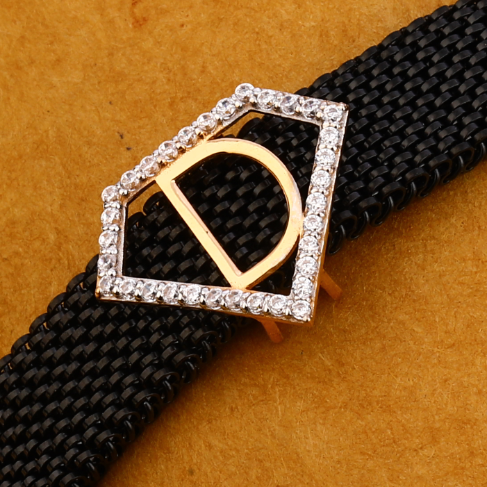 18KT CZ Rose Gold Hallmark Exclusive Mens Bracelet MLB339