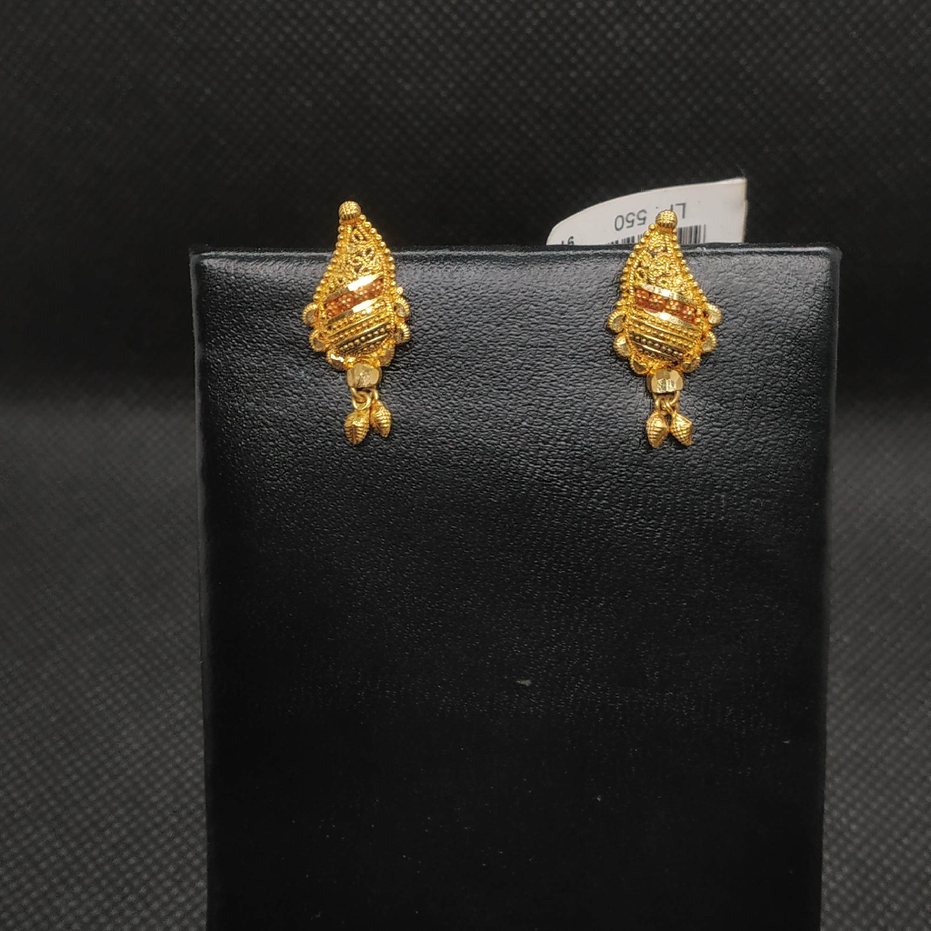 ladies/womens large gold earrings hoop/round w-35mm indian/pakistan h58 |  eBay