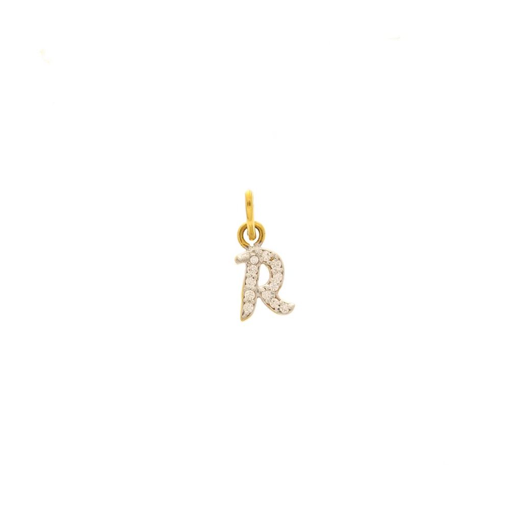 Buy quality Stylish r letter 22carat gold pendant in Pune
