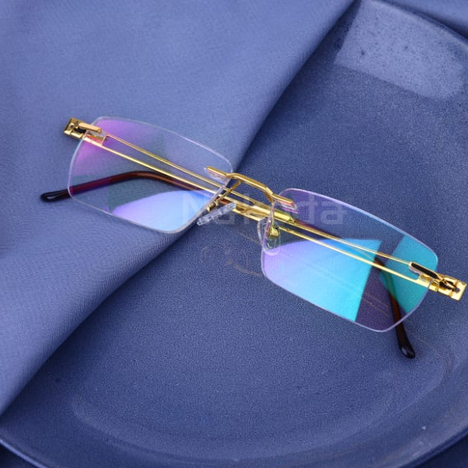 18KT Gold Hallmark Mens Classic Spectacle S19