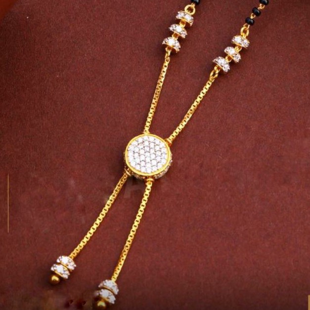 22KT/ 916 Gold fancy hanging festival mangalsutra for ladies