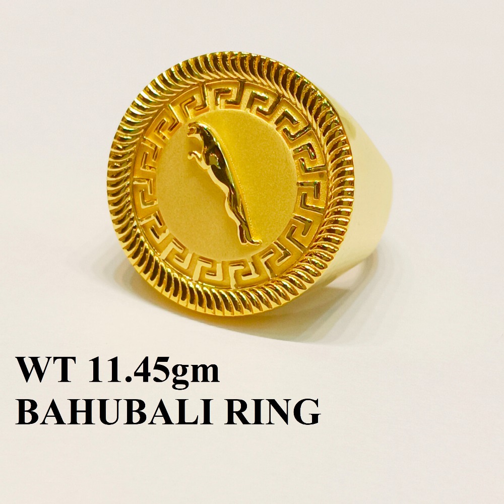 22K Bahubali Jaquar Ring