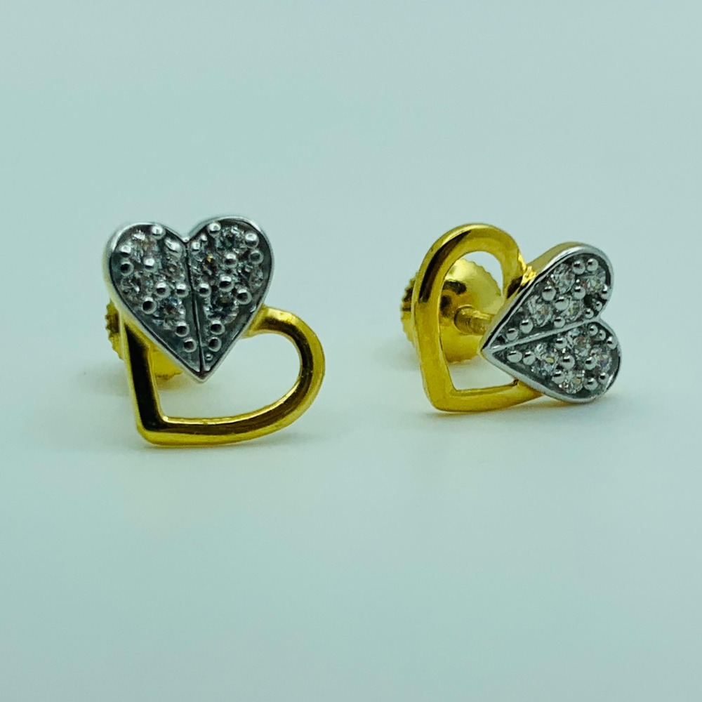 22ct gold heart shape design