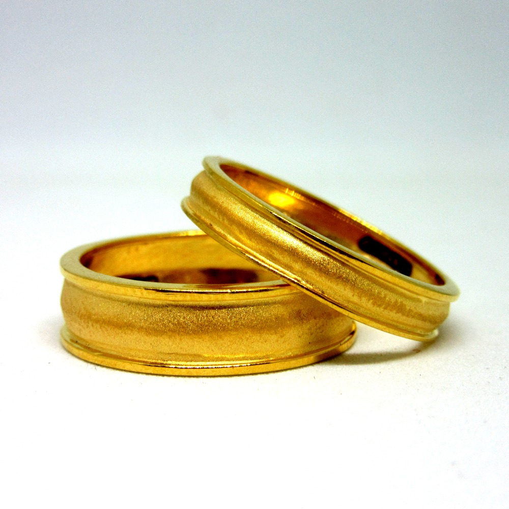 22K Gold Engagement, Wedding, Anniversary Gold Jewelry Man Women Couple Ring  7 | eBay
