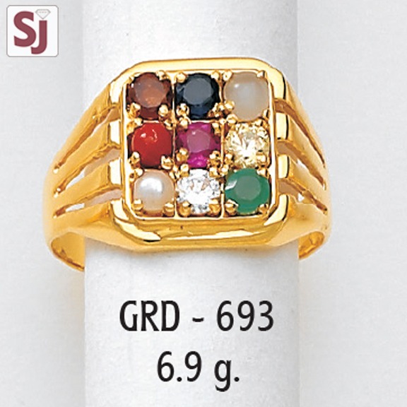 Navagraha Gents Ring Diamond GRD-693